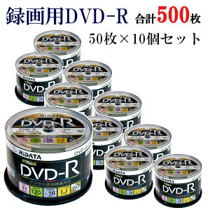yGg[Ń|Cg10{zRiDATA ^pDVD-R 50×10 v500 D-RCP16X.PW50RDK 1^p zCg[x CNWFbgv^[Ή 4.7GB