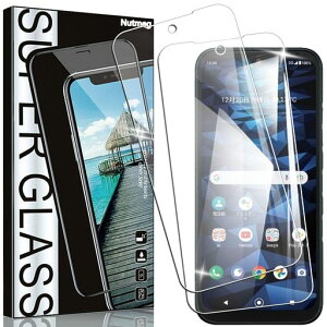 Nutmeg�y2������z���Z�� KYOCERA DIGNO SX3/DIGNO BX2/SX2�p�� �K���X�t�B���� DIGNO SX3 KYG02 �p�� �t�B���� ���{���Ɏq�f�� BX2/SX2 A101Kc KC-S302 �p�� �ی�t�B����