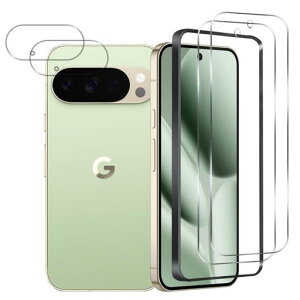 pixel 10 Pro �K���X�t�B���� 2��+�J�����ی� 2�� �\�ʍd�x9H googlepixel10 Pro �ی�t�B���� �����^�b�`�\�t�� �C�A�[�� �Ռ� �O�[�O���s�N�Z��10 pro �p�̃K���X�t�B���� ���N���A�ȉ掿 ������A�c