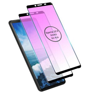 DZHFU�y2������zXperia10II�p�K���X�t�B�����u���[���C�g�J�b�g�S�ʕی�SOV43SO-41A�G�N�X�y���A10�}�[�N2�����K���X�t���ی�ڂ̔����y�������Ȃ��w��h�~�\��t���ȒP�C�A�[��