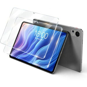 Huy Teclast T60 �t�B�����y2���Z�b�g�z �\�ʍd�x9H Teclast T60/T60 Pro/Blackview Tab18 �ی�t�B���� �����^�b�`�\�t�� �C�A�[�� �Ռ� Teclast T60 �p�� �K���X�t�B���� ���N���A�ȉ掿