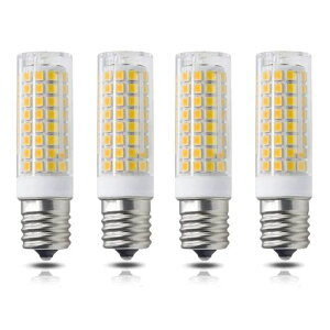 E17 ���� 8W 730LM 75W�n���Q�������v���� �������a17mm E17 LED �d�� AC110V �d���F2800K �S�����L�z�� �ȃG�l(4����)