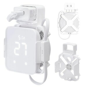BECEMURU �ǃR���Z���g�}�E���g SwitchBot Hub 2�X�C�b�`�{�b�g �n�u 2�ɑΉ��� �Ǌ|���u���P�b�g �Ǌ|���z���_�[ �X�}�[�g�z�[�� �X�}�[�g�����R�� ���u���� �ȒP�Ɏ��t�� �ȃX�y�[�X �~�j�}�c