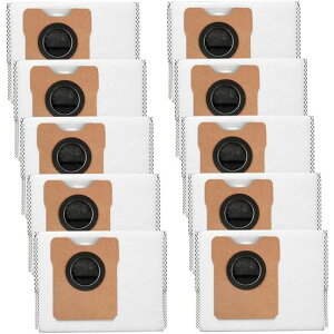 Eufy�p ���p�b�N Auto-Empty C10/Omni C20 �����p �_�X�g�o�b�O �J�[�{���s�D�z �y���L �R�ۉ��H����z3�w�\�� �S�~�p�b�N �S�~���W�h�b�N�p�g���̂Ď��p�b�N �񏃐��i(10���Z�b�g)
