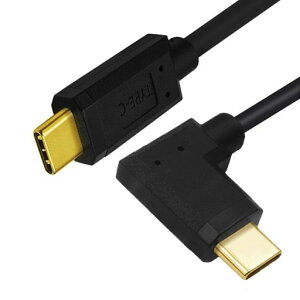 Cablecc 10Gbps USB 3.1 Type-C �I�X - �V���O�����b�N�܂݃l�W ���E���� USB-C �f�[�^ 4K �P�[�u�� �p�l���}�E���g�^�C�v 1M