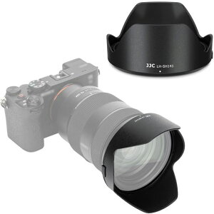 JJC �\�j�[ ALC-SH141 �݊� �����Y�t�[�h �\�j�[ FE 24-70mm F2.8 GM �����Y �Ή� SEL2470GM �p �t�� �����Y�ی� �G���h�~ �U82mm �t�B���^�[�ƃ����Y�L���b�v�̑����e���Ȃ� �B�e���ʂ����� �u���b�N
