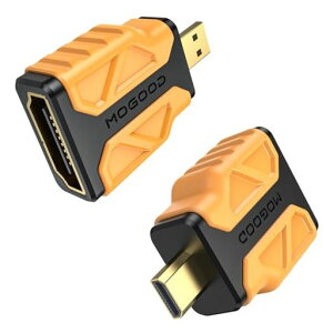 MOGOOD Micro HDMI to HDMI�ϊ��A�_�v�^�[ �y2����zMicro HDMI�����P�[�u�� 4K@30Hz micro-hdmi hdmi �ϊ� HDR 3D�h���r�[ ARC �Ή�Raspberry Pi5/Pi4�AGoPro