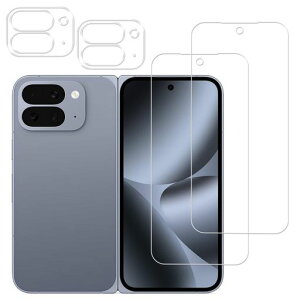 KPNS ���{�f�ސ� Google Pixel 10 Pro Fold �p �����ߗ� �K���X�t�B���� �J�����t�B���� �����K���X �J�o�[ �ȒP�\��t�� �ی�t�B�����y2+2���Z�b�g�z