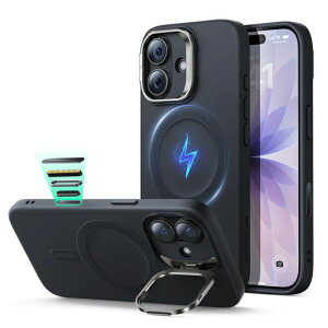 �y�f�U�C����܃V���[�Y!�zESR iPhone 17 �P�[�X MagSafe�Ή� �J�����{�^���t�� �B���X�^���h �����\ 3�{�ČRMIL�K�i ���C�����X�[�d�Ή� �G�A�K�[�h�R�[�i�[ �ϏՌ� ���h�~ �y�� �X�}�z�P�[�c