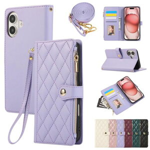 For iPhone 16 Plus �P�[�X �蒠�^ ��phone16plus �P�[�X �V�����_�[ iphone16�v���X�J�o�[ �Ђ��`�� �A�C�z��16�v���X �X�}�z�P�[�X �l�C ���� ���|�� �J�[�h���[ �W�b�v�t�����z ���u���@�\ �V���v�c