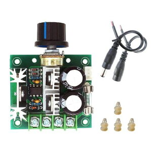 12V -40V 8A PWM DC���[�^�[���x���M�����[�^�[12v�ϑ��x�X�C�b�`�p���X���ϒ���12v�K�o�i�[
