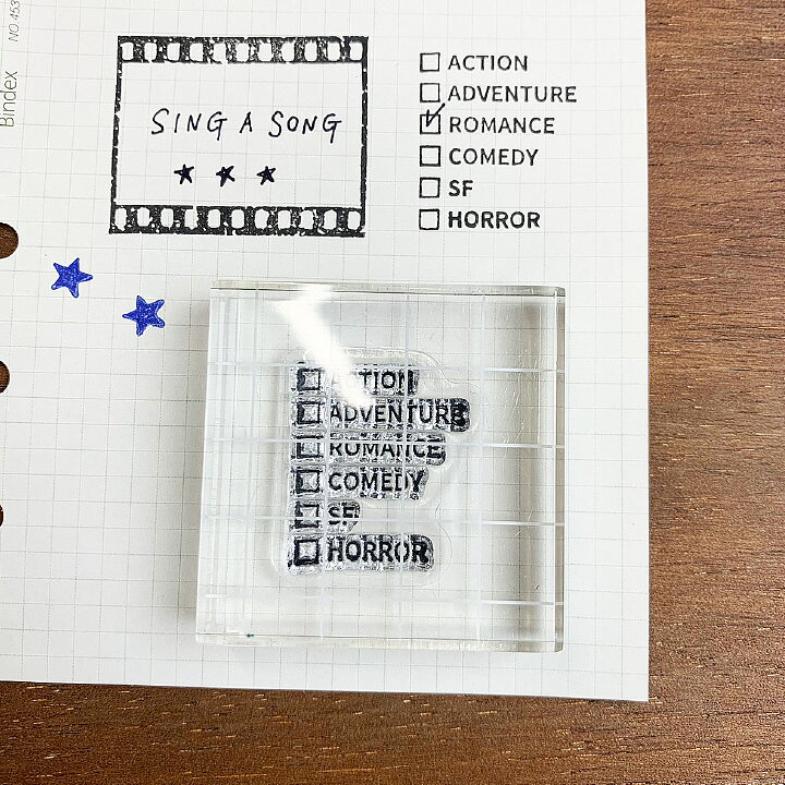楽天市場 クリアスタンプシートt 全8種類 こどものかお 手帳 バレットジャーナル スケジュール帳 Todo 枠 フレーム ハンコ かわいい おしゃれ スタンプ X 印鑑 シャチハタ おんらいん工房