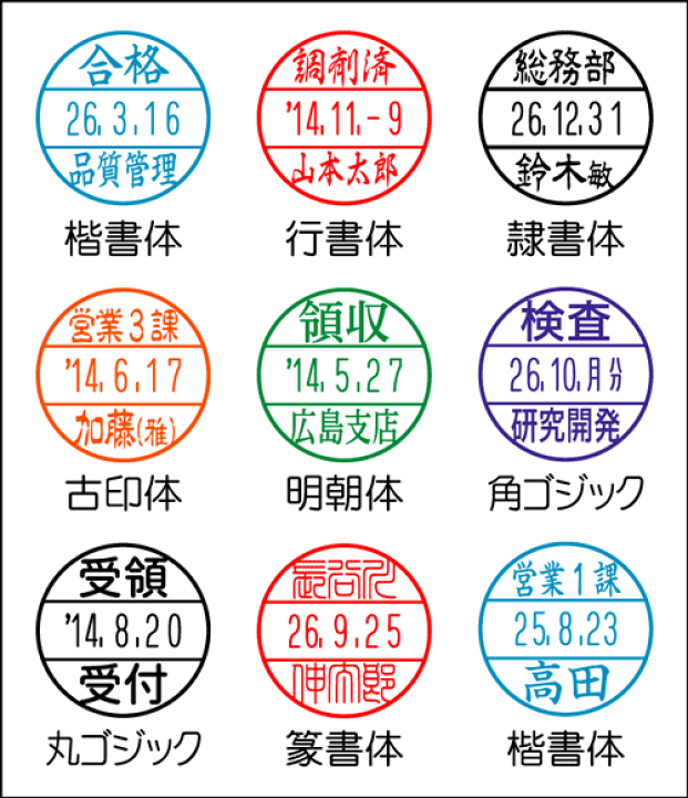 楽天市場】シャチハタ データーネーム21号（スタンド式 21mm丸