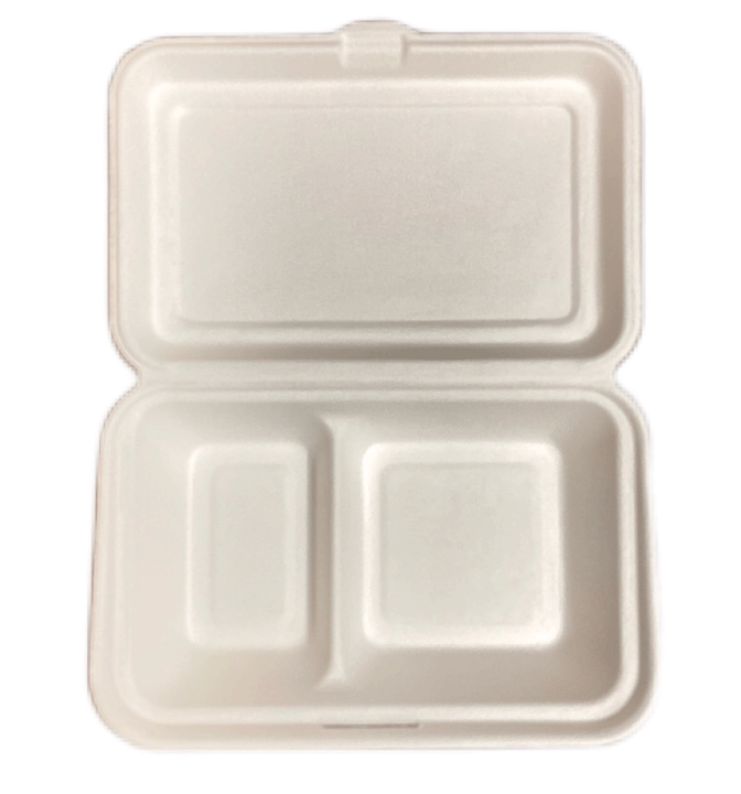 楽天市場】パルプモールド B002 エコ容器 紙容器 エコランチ (50枚入