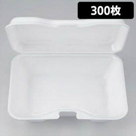 【送料無料】 弁当容器 使い捨て 弁当箱 VK-611 無地（300枚入） シーピー化成 発泡スチロール お弁当箱 テイクアウト お持ち帰り 宅配 デリバリー イベント 業務用 パック 容器 テイクアウト用 持ち帰り用 弁当パック ケータリング