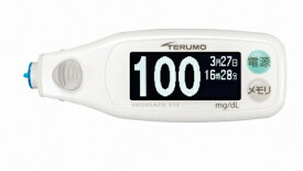 【あす楽・在庫あり】 テルモ メディセーフフィット 血糖測定器本体 MS-FR201B (プラスチックケース付）【測定チップ：別売】 クリニック　病院　血糖測定　グルコース測定