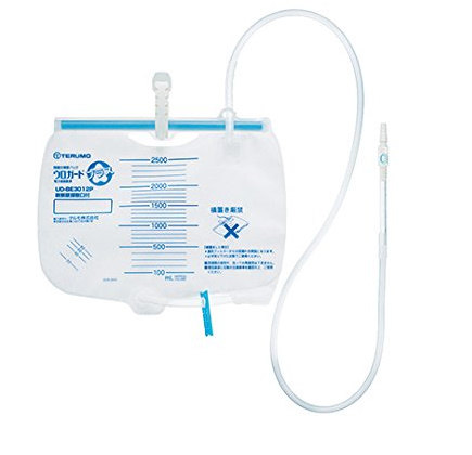 テルモ ウロガードプラス 閉鎖式導尿バッグ UD-BE3012 激安通販専門店 新鮮尿採取口なし 手数料無料
