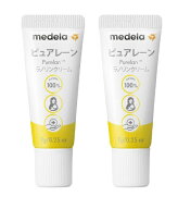 【2本セット】Medela (メデラ)【日本正規品】ピュアレーン 7g 授乳前に拭き取り不要 天然ラノリン100% お…