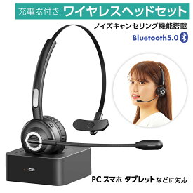 SUNSNOVA Bluetooth ヘッドセット 片耳 ワイヤレス ヘッドセット 充電器セット M97