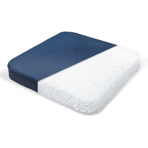 MORIPiLO ��C�̏�ɍ���N�b�V���� Air Seat Double Cushion �N�b�V���� �֎q ���z�c �f�X�N���[�N ������ ��C�̏�ɍ��� ���ʋC��2�w�t�@�C�o�[�N�b�V���� �l�C�r�[ 40x40x5cm ���K���ɂ��Ȃ�Ȃ� ��