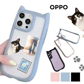 oppo reno 13a ケース oppo reno 11a ケース oppo a5 2020 ケース OPPO A54 5G ケース oppo a5 2020 ケース OPPO A77 ケース OPPO reno13A スマホケース オッポ スマホケース カバー ねこ みみ 猫耳 透明 スマホケース 綺麗 保護ケース 耐衝撃 韓国 case 猫