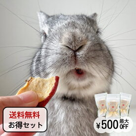 【送料無料&選べる個数】うさぎのおやつ りんご 青森のりんご農家さんが手摘みした うさぎさんの自然派乾燥おやつ 小動物 ドライフルーツ 20g×3袋 うさぎ ドライフルーツ うさぎのおやつ Usagi Heart