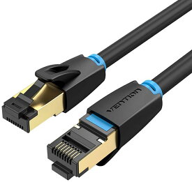 VENTION Lanケーブル Cat.8 カテゴリー8 SSTP パッチケーブル RJ45 コネクタ 40Gbps 2000MHz ツメ折れ防止 ルーター PS5 LAN ( IKABD/0.5m IKABF/1m IKABG/1.5m IKABH/2m IKABI/3m IKABJ/5m )