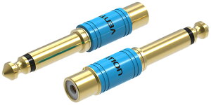 VENTION VDD-C03 6.5mm Male to RCA Female I[fBI A_v^[ Gold A_v^[ XeI lbg[NӋ@ ϊ vO RlN^