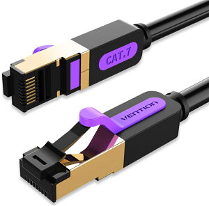 VENTION Cat.7 LANP[u SSTP nCXs[h C[TlbgP[u CAT7 MKrbg LAN lbg[N RJ45 P[u 10Gbps 600MHz/s STPp XCb` [^[ f pb`pl 0.5m 1m 1.5m 2m 3m 5m 10m 15m