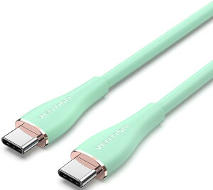 y923܂ŁGg[&2wŃ|Cg5{!3wŃ|Cg10{zVENTION 100W PD USB 2.0 C-Type to C-Type }[dP[u Light Green VR^Cv ` eMarkerΉ 1m 1.5m 2m xQ