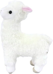 �x�r�[�A���p�J �p���i �ʂ������ �z���C�g L�T�C�Y ����34cm TST ADVANCE �A���p�J ���� ���� �x�r�[ �v���[���g �l�` �A�j�}��