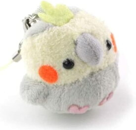 ムニュマム携帯ストラップ (オカメグレー) ティーエスティーアドバンス TST ADVANCE ぬいぐるみ 人形