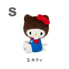 セキグチ モンチッチ モンチッチ×ハローキティ ぬいぐるみ ハローキティS 顔でかSSキーチェーン（ハローキティ） ぬいチャームセット ベビチッチS ブラウン 赤 限定コラボ コラボ コラボモンチッチ キティちゃん キティ サンリオ