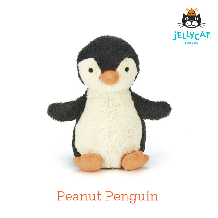 楽天市場】JELLYCAT Peanut Penguin Medium small jellycat ジェリー 