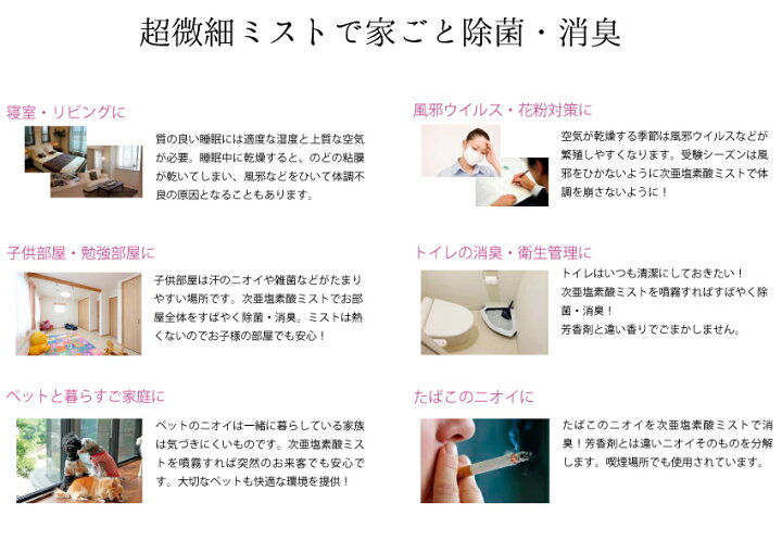 楽天市場 電解次亜塩素酸水アミュ付き 木目柄 噴霧器 卓上加湿器 消臭 除菌 6ヵ月保証付き 超音波式 超音波式加湿器 おしゃれ オンラインショップ Amyu