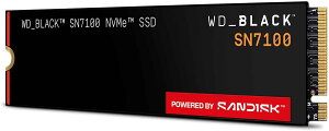 Western Digital �E�G�X�^���f�W�^�� ����SSD 1TB WD Black SN7100 (�ǎ��ő� 7,250MB/�b) M.2-2280 NVMe WDS100T4X0E-EC