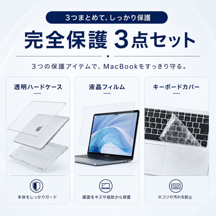 楽天市場】MacBook Neo Air 13インチ ケース フィルム キーボード 