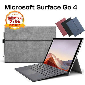 �}�C�N���\�t�g �T�[�t�F�X Microsoft Surface Go 4 10.5�C���` 2-in-1�m�[�gPC �P�[�X �J�o�[ �蒠�^ PU���U�[ ������� CASE �蒠�^