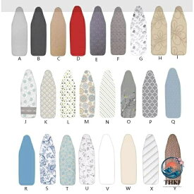 【全品2点で5%OFF】アイロン台 カバー アイロン台交換カバーアイロン台カバーとパッド舟形 断熱布高温抵抗コットン耐久性のある厚さのアイロン板カバー (アイロン台専用 交換用