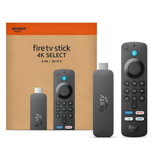 Amazon Fire TV Stick 4K Select | 4K�̍��掿�X�g���[�~���O | �X�g���[�~���O���f�B�A�v���C���[