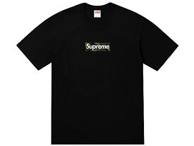 SUPREME シュプリーム Tシャツ 23AW 新品 黒 Box Logo Tee ボックスロゴ BLACK 23FW カモフラージュ