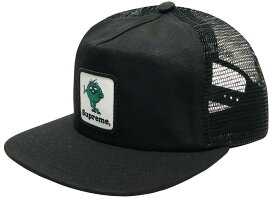 SUPREME シュプリーム キャップ 23AW 新品 黒 Camacho Mesh Back 5 Panel cap カマチョ メッシュバック 5パネル BLACK スナップバック キャラクター