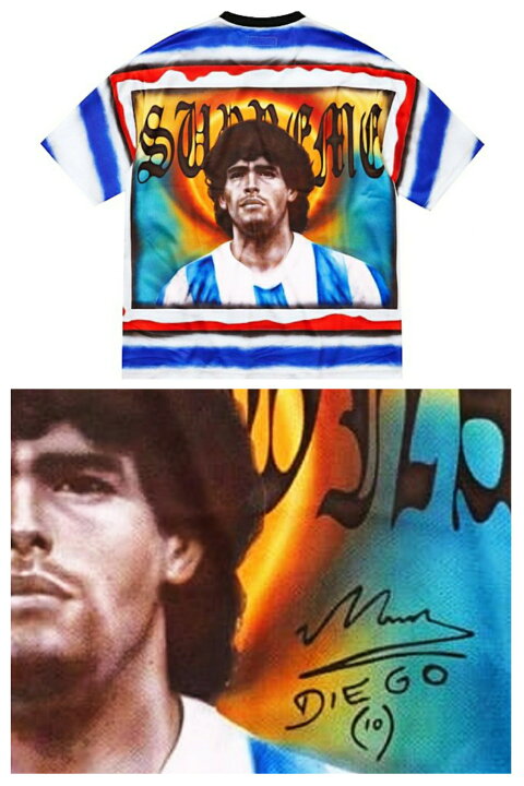 楽天市場】SUPREME シュプリーム トップス 24SS 新品 Maradona Soccer 
