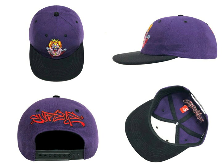 楽天市場】SUPREME シュプリーム 24SS 新品 紫 Clown 6-Panel Cap