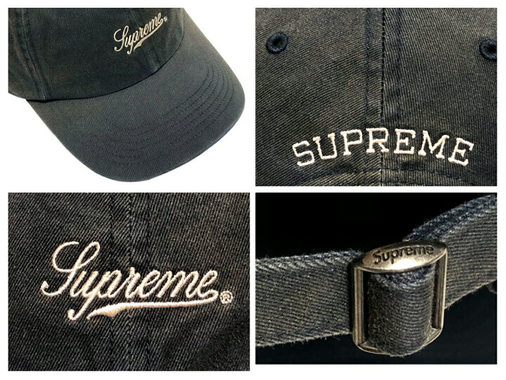 楽天市場】SUPREME シュプリーム 24AW 新品 紺 Bleached Chino 6-Panel 