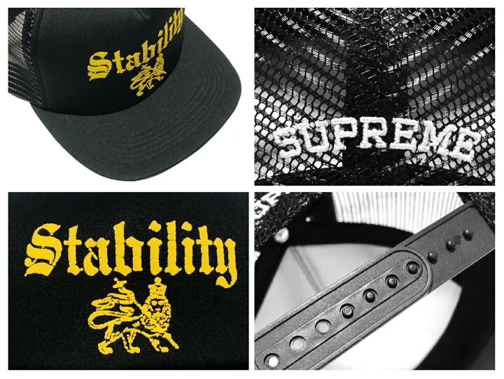 楽天市場】SUPREME シュプリーム キャップ 24AW 新品 黒 Stability 