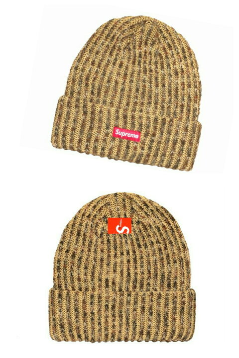 楽天市場】SUPREME シュプリーム ニット帽 24AW 新品 茶 Rainbow Loose 