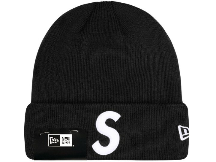 Supreme New Era S Logo Beanie Sロゴ ビーニー 黒 - メンズ｜ニット帽 