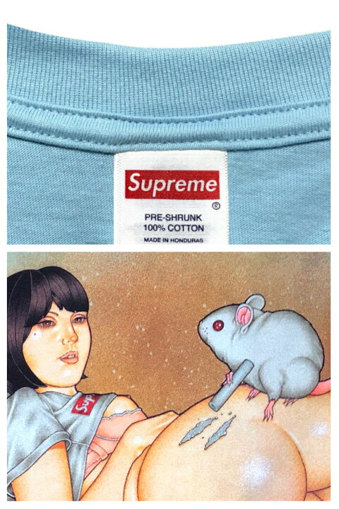 楽天市場】SUPREME シュプリーム Tシャツ トップス 25SS 新品 水色 