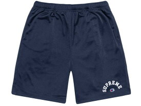 SUPREME シュプリーム チャンピオン コラボ 24SS 新品 紺 Champion Mesh Short メッシュ ショーツ ネイビー ハーフパンツ NAVY